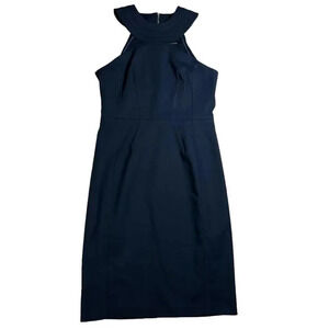 Cynthia Steffe Little Black Dress Cocktail Evening Knee Length Bodycon Size 8